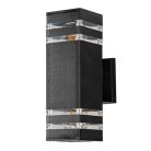 Уличный настенный светильник Arte Lamp A4421AL-2BK Hadar