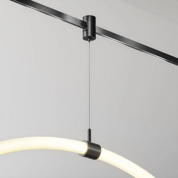 Коннектор с тросовым подвесом в шинопровод Technical Maytoni TRA154SW-1B