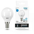 Лампа Gauss 53230 10W 750lm 6500K Е27 LED