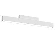 Трековый светильник белый IP20 10W 3CCT 3000-6000K SMART 48V 120° 304*22*45 Ambrella light GL4450 WH track system