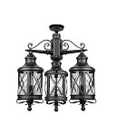 Потолочный светильник уличный Oasis Light 84870A/3/02 Bl LUCERNA