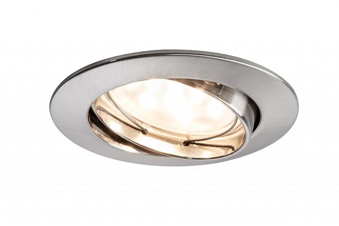 Встраиваемый светильник Paulmann 92768 EBL Coin LED 3x6,5W 51mm rund schw eis-g