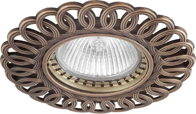 Встраиваемый светильник Donolux N1555-Old Brass N1555 Встраиваемый светильник Donolux N1555-Old Brass N1555