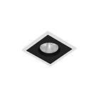 Встраиваемый светодиодный светильник LeDron BRUTAL SQ1 White-Black