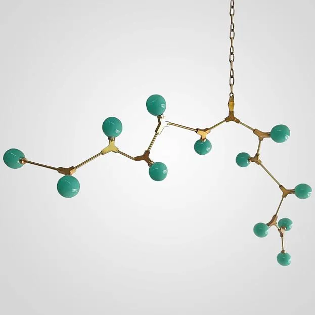 Люстра BRANCHING 12 MINI-GLOBE BUBBLE  ImperiumLoft 107440-22 40.1831-0