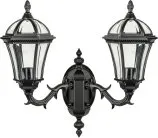 Настенный фонарь уличный Oasis Light 95201S 2 15L Bl ROMA S
