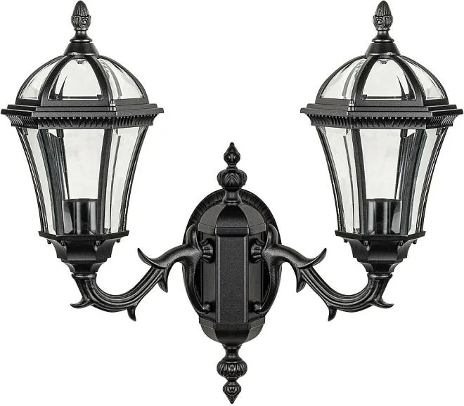Настенный фонарь уличный Oasis Light 95201S 2 15L Bl ROMA S Настенный фонарь уличный Oasis Light 95201S 2 15L Bl ROMA S