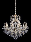 Люстра Crystal Lux ISABEL SP11 GOLD/TRANSPARENT 2080/311