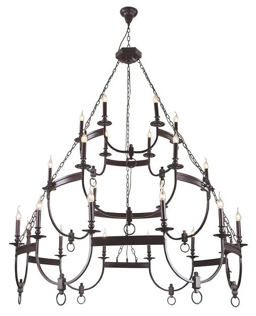 Люстра Crystal Lux SUERTE BROWN SP12+6+6 3110/324