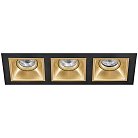 Встраиваемый светильник Lightstar D537030303 Domino Quadro
