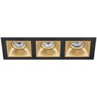 Встраиваемый светильник Lightstar D537030303 Domino Quadro