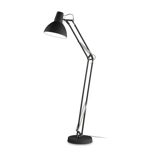 Торшер Ideal Lux 265292 WALLY PT1 TOTAL BLACK Торшер Ideal Lux 265292 WALLY PT1 TOTAL BLACK