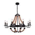 Светильник Подвесной Arte Lamp A8956LM-8BK MARSIGLIA