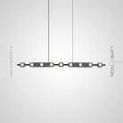 Реечный, рядный светильник PRESTON Lampatron 7377-20335