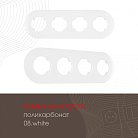 Рамка на 4 поста 502.08-4.white Arte Milano am