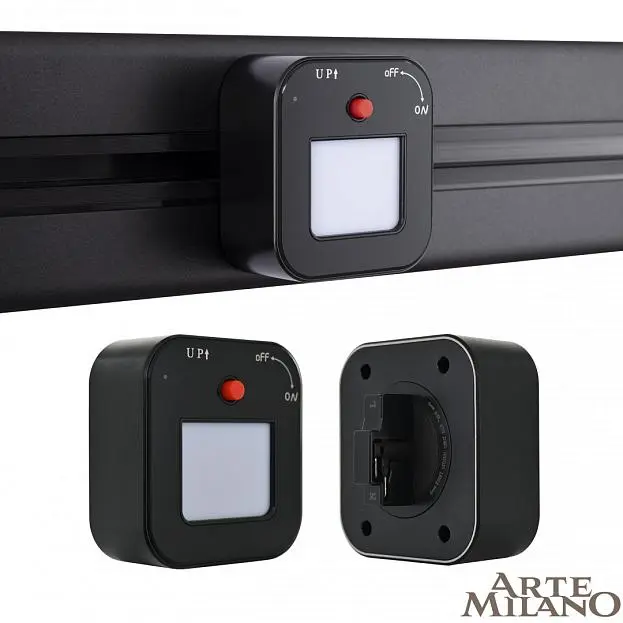 Трековый светильник, 3W 250V Arte Milano 380022TL/Light Black Am Трековый светильник, 3W 250V Arte Milano 380022TL/Light Black Am