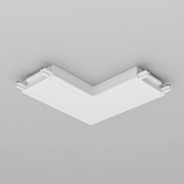 Конектор питания угловой белый Maytoni Technical TRA084CL-11W Radity