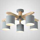 Потолочная люстра CRISS L5 Grey ImperiumLoft 205529-23 criss01