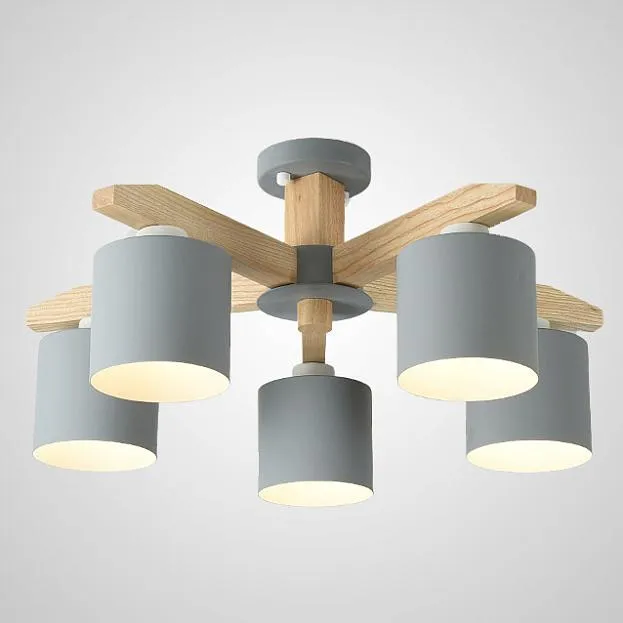 Потолочная люстра CRISS L5 Grey ImperiumLoft 205529-23 criss01