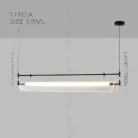 Реечный, рядный светильник VALBERG Тип A. Размер M Lampatron 6769-18502