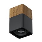 Накладной светодиодный светильник Ledron TUBING Wooden 60 Black TRIAC