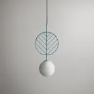 Подвесной Светильник Leaf B Голубой ImperiumLoft 178146-26