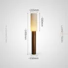 Торшер SMOT Цвет темное дерево Lampatron smot-darkwood 9035-25708