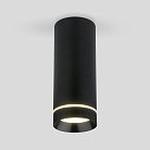 Накладной светильник Elektrostandard DLR022 12W 4200K черный матовый Topper a037518
