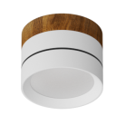 Накладной светодиодный светильник Ledron BARREL Wooden White