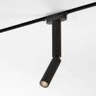 Трековый светодиодный светильник чёрный 6W 4000K однофазный Elektrostandard 85112/01 Pika a065276