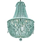 Люстра Chanteuse Chandelier Turquoise 156897-22 ImperiumLoft