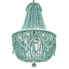 Люстра Chanteuse Chandelier Turquoise 156897-22 ImperiumLoft