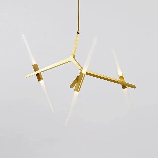 Подвесная люстра ANDES 6 Латунь ImperiumLoft 179743-26 ANDES01