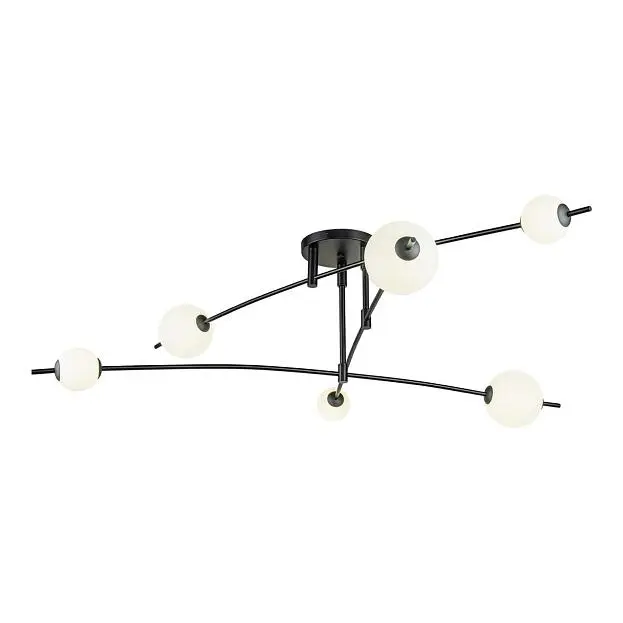 Потолочная светодиодная люстра Lussole LSP-7208 Hart Потолочная светодиодная люстра Lussole LSP-7208 Hart