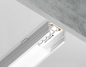 Алюминиевый профиль накладной Ambrella light GP1750WH Alum Profile