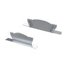 Заглушка Arlight 026795 ALM-ARC-Double серая с отверстием