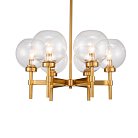 Люстра Delight Collection KM1106P-6 brass Jade