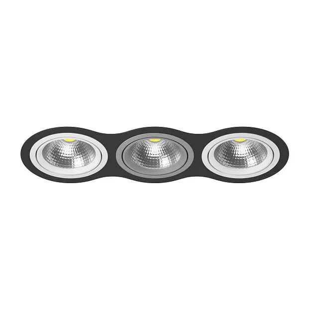 Встраиваемый светильник Lightstar i937060906 INTERO 111 Triple ROUND Встраиваемый светильник Lightstar i937060906 INTERO 111 Triple ROUND