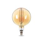 Лампа Gauss 153802008 E27 8W 2400K золотая
