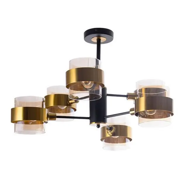 Потолочная люстра Arte Lamp A8205SP-6BK CARLO Потолочная люстра Arte Lamp A8205SP-6BK CARLO