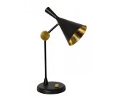 Настольная лампа черный Kink Light 07717-T,19 Камила