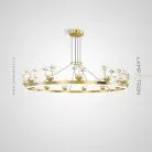 Кольцевые люстры и светильники DOVRA Lampatron 7108-19496