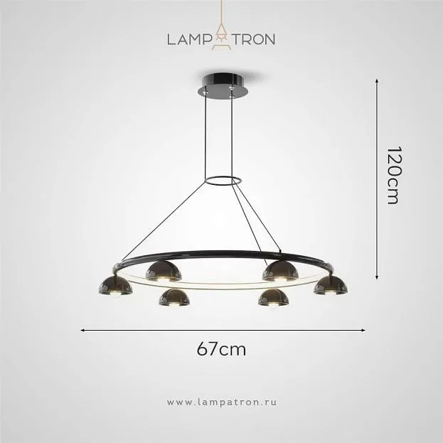 Кольцевые люстры и светильники TORBERG Тип A. 6 плафонов Lampatron torberg-a-6 8663-24206 Кольцевые люстры и светильники TORBERG Тип A. 6 плафонов Lampatron torberg-a-6 8663-24206