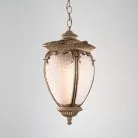 Уличный подвесной светильник Elektrostandard GLYF-8024H Andromeda H черное золото a027997