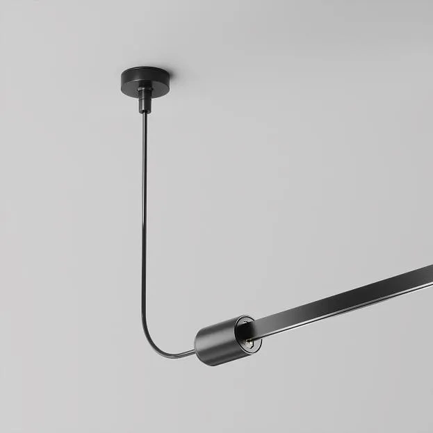 Ввод питания боковой Flarity черный Maytoni Technical TRA154C-SB1-B Trinity