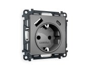 Комплект механизма электрической розетки Ambrella Volt MA660010 QUANT