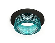 Комплект встраиваемого светильника с композитным хрусталем Ambrella light XC6513043 Techno