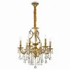 Подвесная люстра Ideal Lux 060507 GIOCONDA SP6 ORO