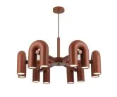 Люстра Канти терракотовый Led 72W Kink Light 08465-6,06