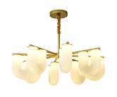 Люстра Нера золото Led 80W Kink Light 07679-8,33
